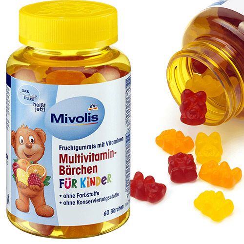 БАД комплекс для дітей Mivolis Bärchen 60 шт