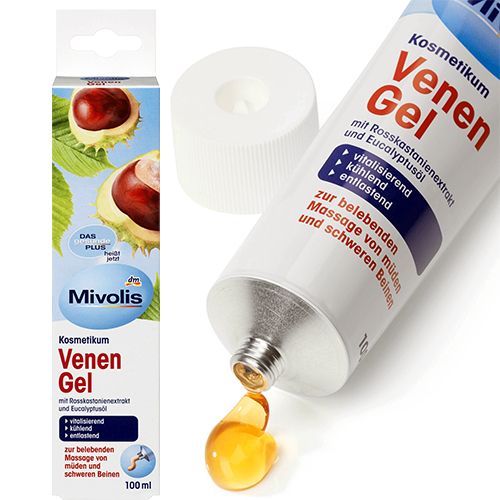 Гель противарикозний Mivolis Venen Gel 100 мл