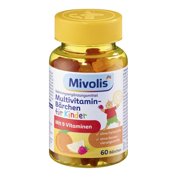 БАД комплекс для дітей Mivolis Bärchen 60 шт