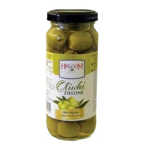 Оливки зелені без кісточок Helcom (HUTESA)  Oliwki Zielone 240 г