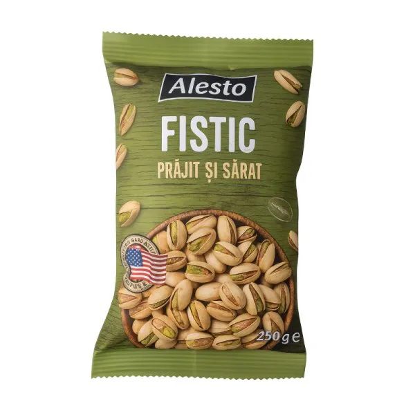 Фісташки солоні Alesto Pistachios 250 г