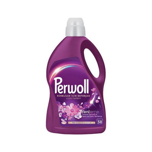 Гель для прання кольорових тканин Perwoll квітковий аромат 2,97 л (54 прання)