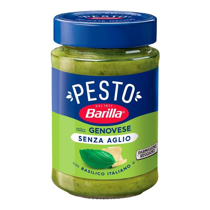 Соус песто з базиліком та сиром Barilla Genovese без часнику 190 г