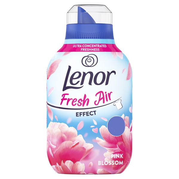 Концентрований пом'якшувач для тканин Lenor Fresh Air Effect Pink Blossom 462ml