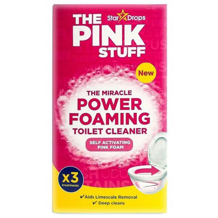 Активна піна для очищення унітазу The Pink Stuff 300 г