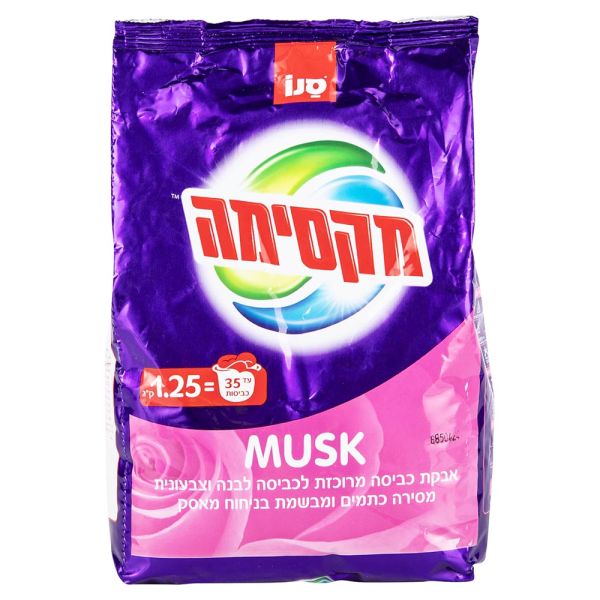Порошок для прання світлих і кольорових речей Sano Мускус 1,25 кг (35 прань)