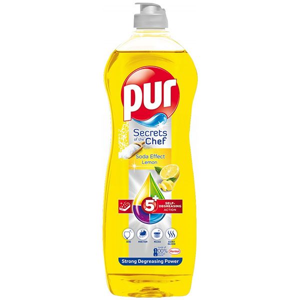Концентрат для миття посуду Pur Soda Effect Lemon 750мл