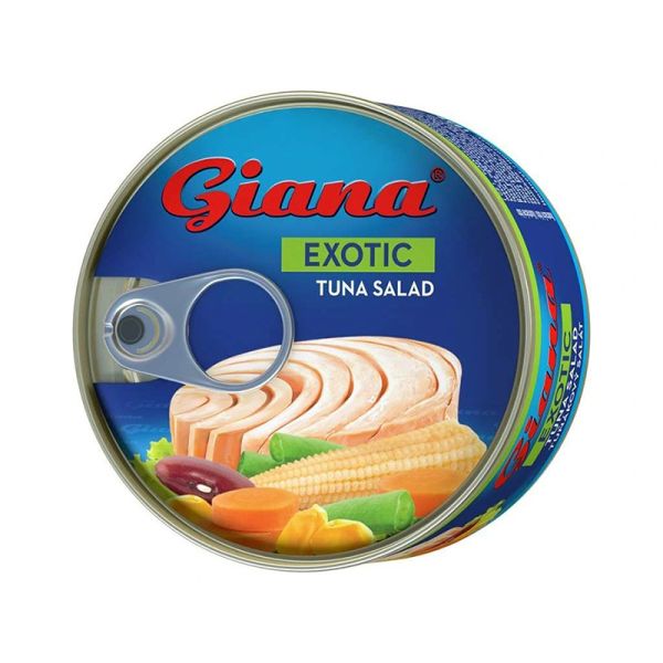 Готовий салат з тунцем і овочами Giana exotic 185 г