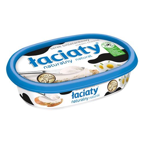 Сир вершковий Laciaty naturalny 135 г