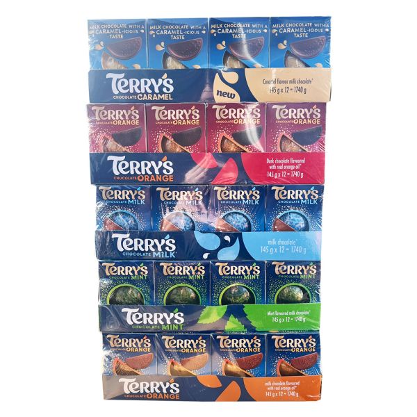 Подарунковий шоколадний апельсин Terry's Chocolate 12 шт*145 г
