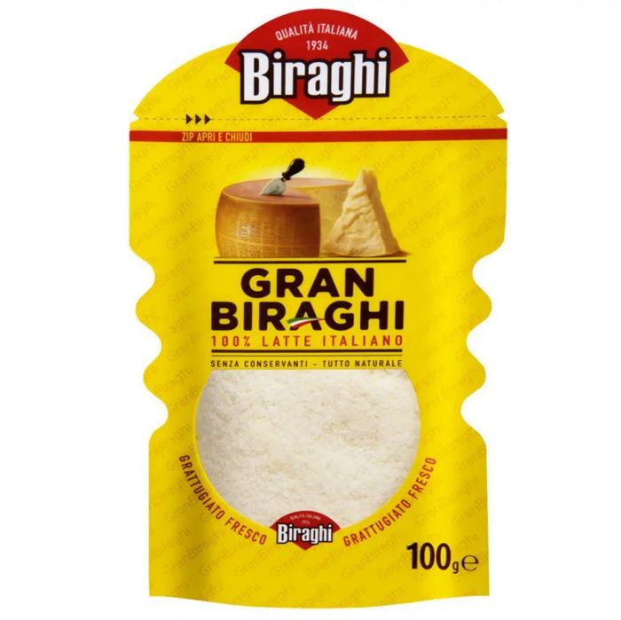 Тертий сир пармезан Gran Biraghi 100 г
