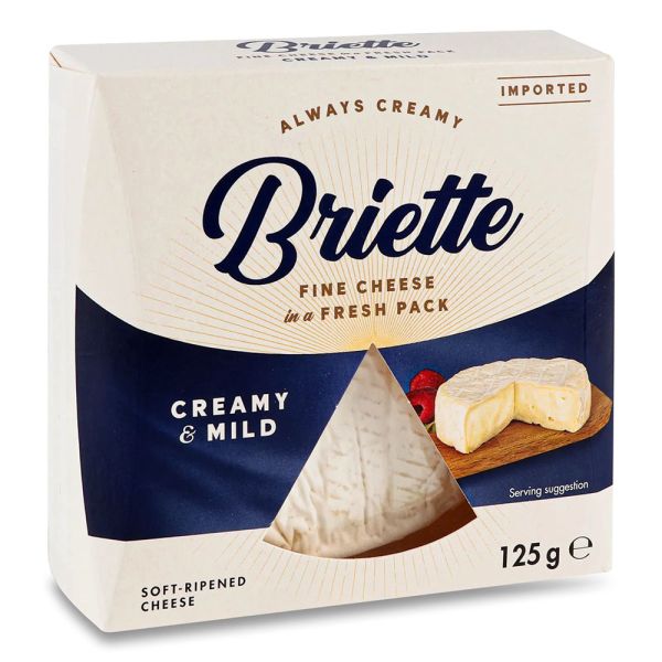 Сир з пліснявою Briette вершковий 125g