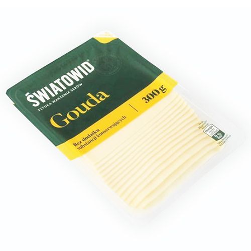 Сир нарізка Swiatowid Gouda 300 г