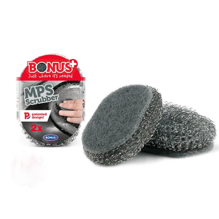 Металеві губки для посуду Bonus Metal Scourer 2 шт