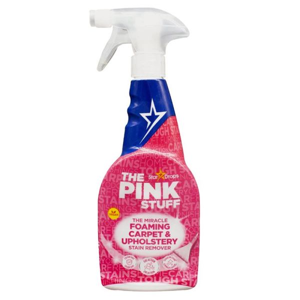 Спрей-піна для очищення килимів та оббивки Pink Stuff 500 мл