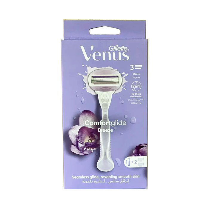 Станок для гоління жіночий Gillette Venus 3 ComfortGlide Breeze (2 касети)