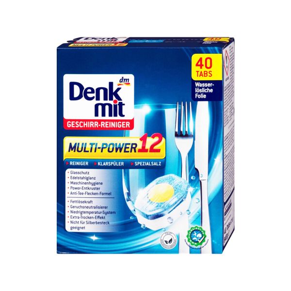 Таблетки для посудомийної машини DenkMit  Multi-Power 40 шт