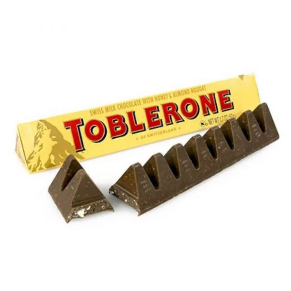 Шоколад молочний з медом і мигдальною нугою Toblerone milk Chocolate 100 g