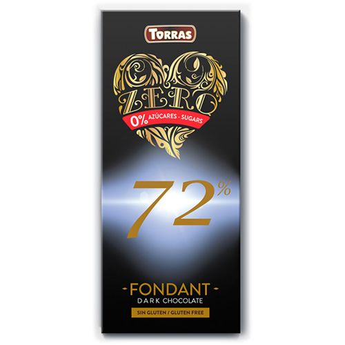 Шоколад екстра чорний Torras 72% 100 г