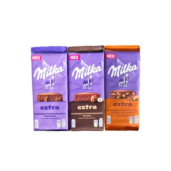 Шоколад молочний Milka Екстра 190 г