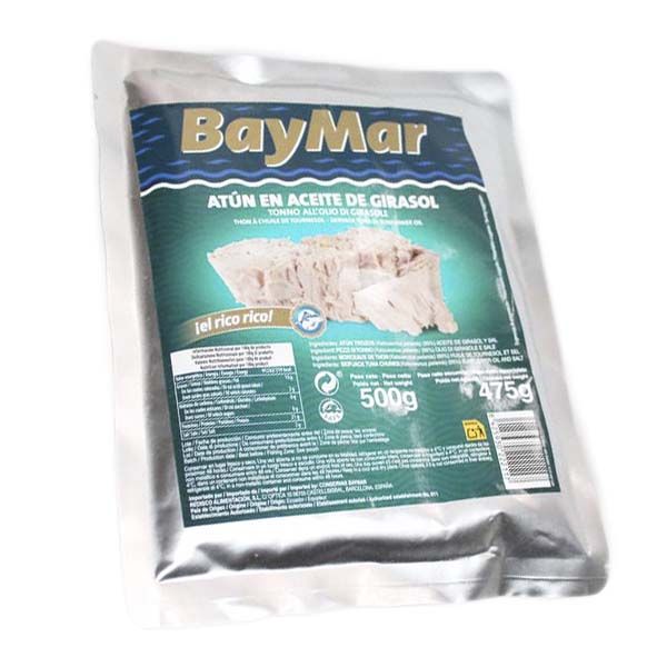Тунець консервований в рослинній олії BayMar 500g