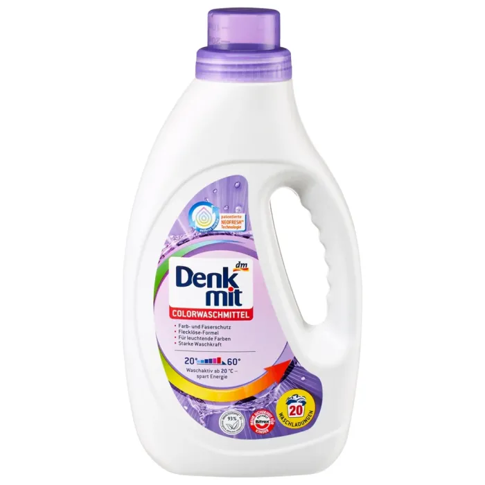 Гель для прання кольорових тканин DenkMit Color 1,1л (20 прань)