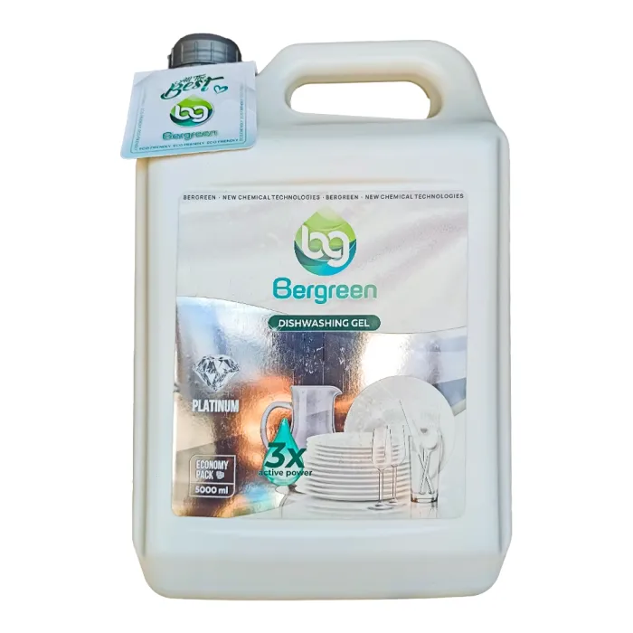 Гель для миття посуду платінум Bergreen 5 л