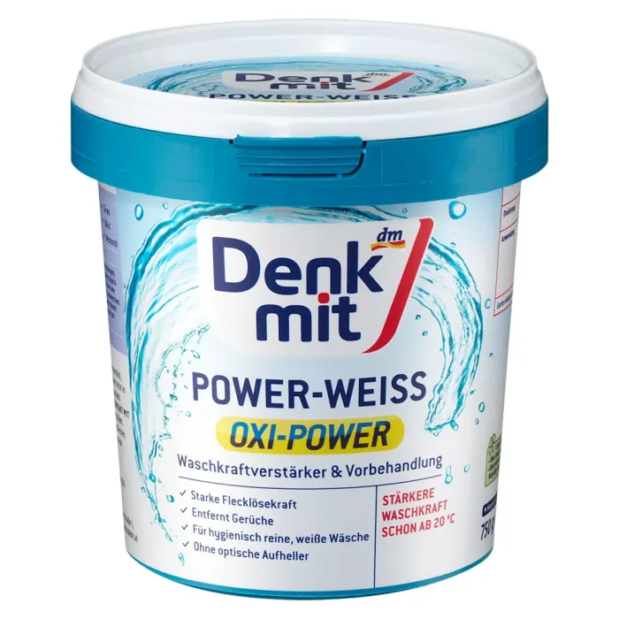 Порошок кисневий для світлих тканин DenkMit Oxi Power 750 г