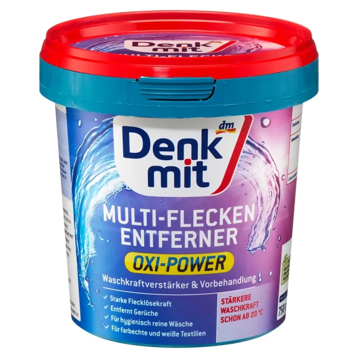 Порошок кисневий для кольорових тканин DenkMit Oxi Power 750 г