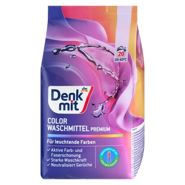 Порошок для прання кольорових речей DenkMit Color 1,35кг (20 прань)