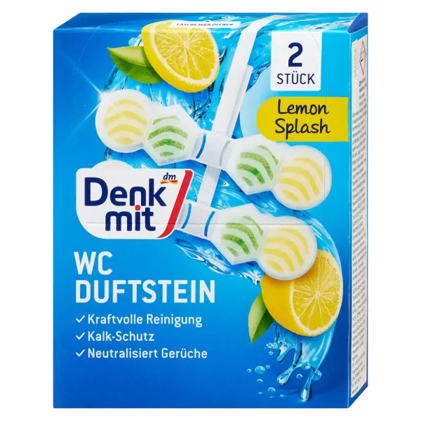 Підвіска для унітазу Denkmit multi-active Lemon Splash 2 шт
