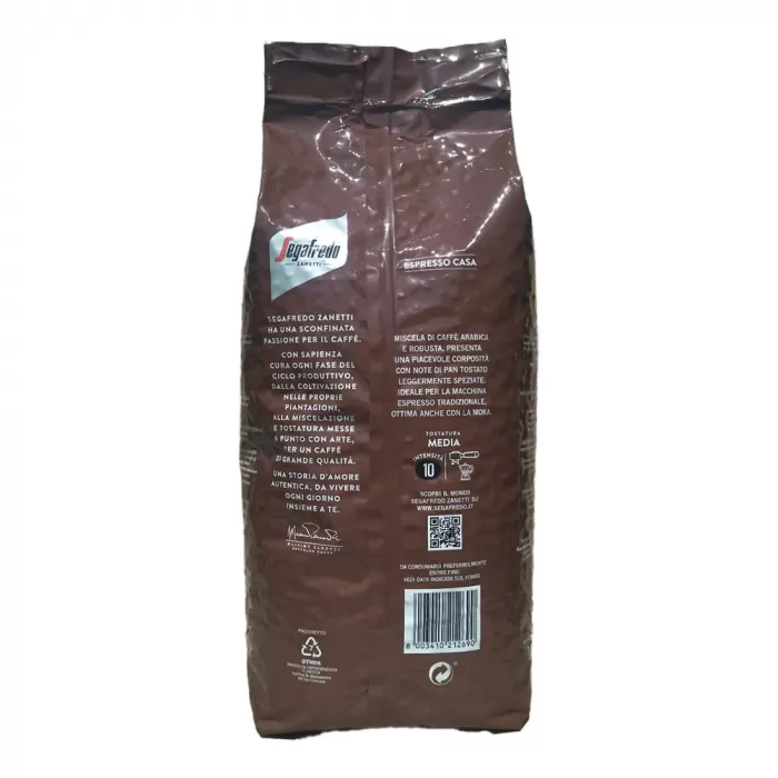 Кава в зернах Segafredo Espresso Casa 1kg