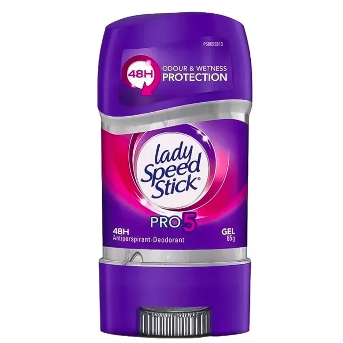 Жіночий гелевий антиперспірант  Lady Speed Stick Pro5. 65 г