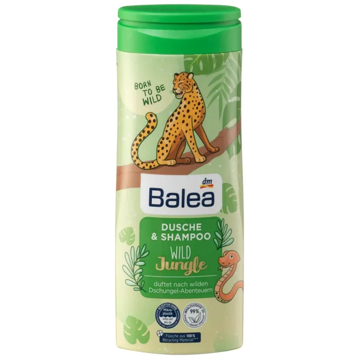 Шампунь 2 в 1 дитячий Balea Wild Jungle 300 мл