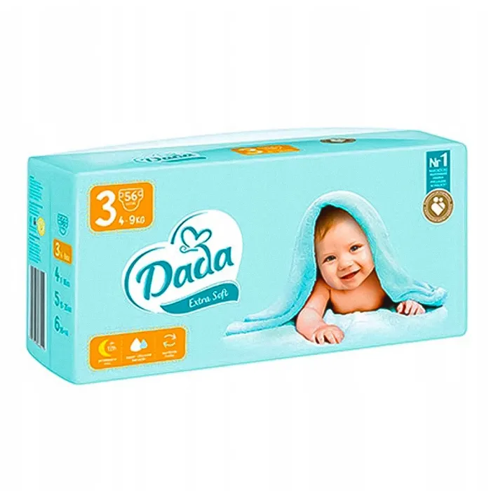 Підгузки Dada Extra soft розмір 3, 56 шт