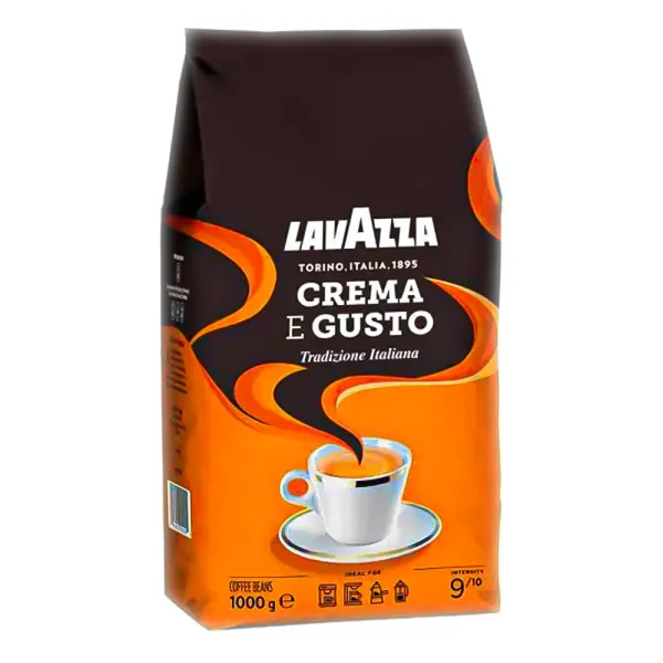 Кава в зернах Lavazza Crema e Gusto Tradizione Italian 1кг