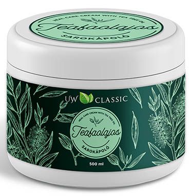 Крем для п'ят з екстрактом чайного дерева UW Tea Tree 500 мл