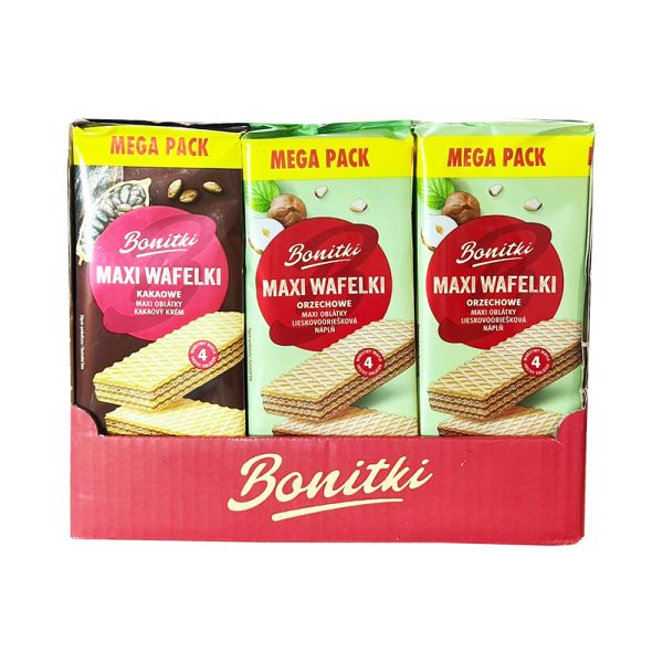 Вафлі Bonitki Maxi 4800 г (12*400 г)