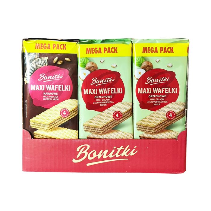 Вафлі Bonitki Maxi 4800 г (12*400 г)